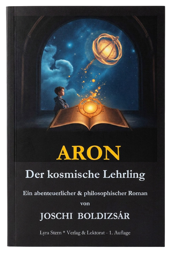 Buchcover: ARON – Der kosmische Lehrling