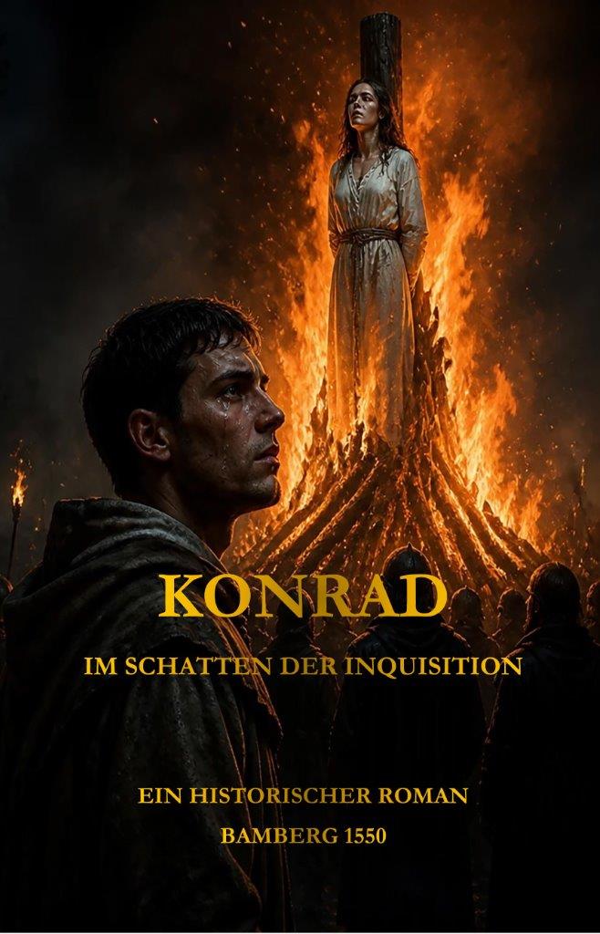 Buchcover: KONRAD – Im Schatten der Inquisition