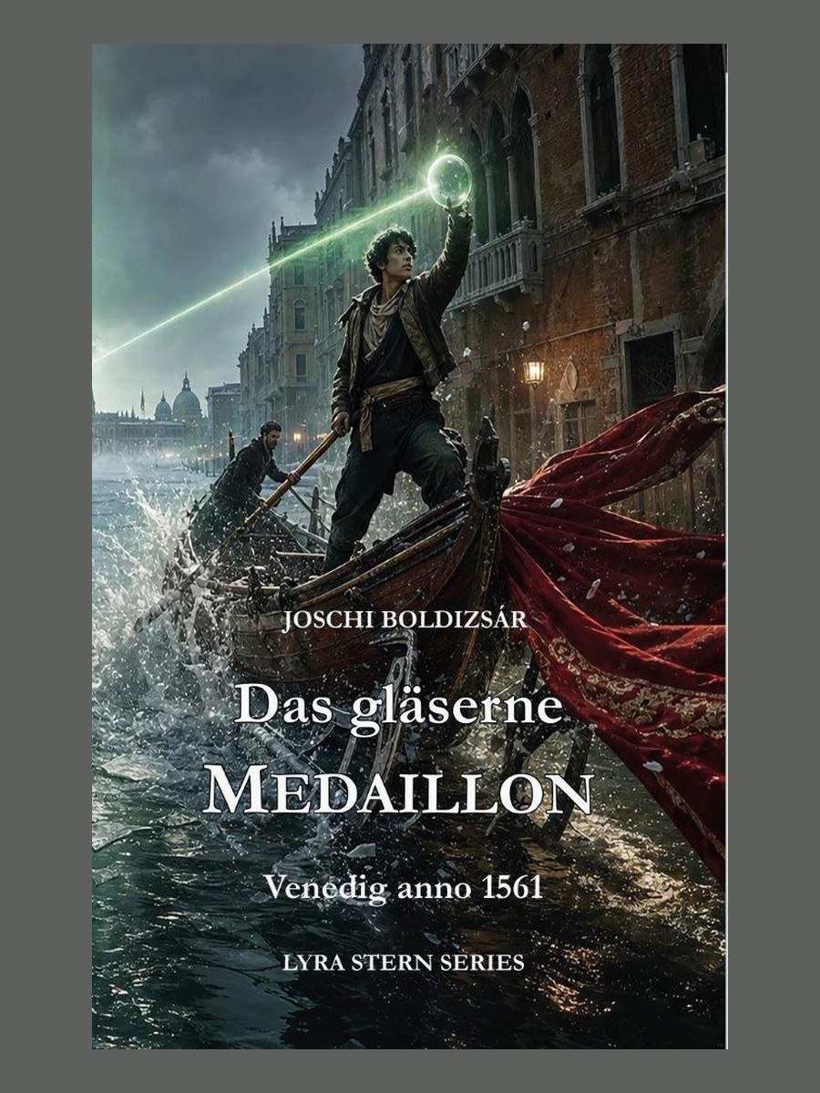 Buchcover: Das gläserne Medaillon – Venedig anno 1561