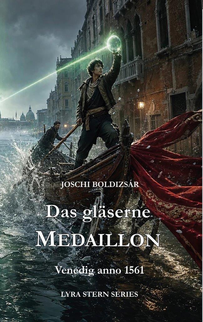 Buchcover: Das gläserne Medaillon – Venedig anno 1561
